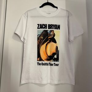 Zach Bryan Concert Tshirt Sz Small (fits like a Large) NWOT